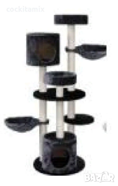 Драскалка / катерушка за котки Джунка - 50/50/140см БЕЗПЛАТНА ДОСТАВКА С ЕКОНТ, снимка 1