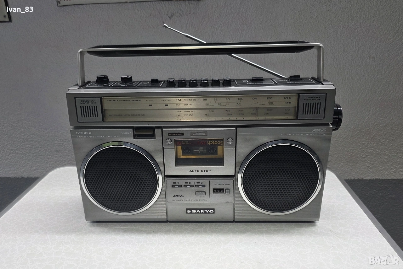 Радиокасетофон Sanyo M4200LG, снимка 1