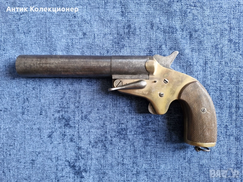 Френски сигнален пистолет 1917 г. Военно-Морски, снимка 1