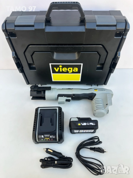 Viega Pressgun 6 - Нова акумулаторна преса за тръби, снимка 1