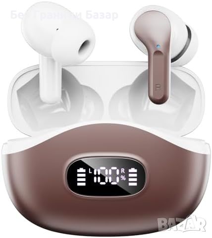 Нови Безжични слушалки AOTONOK Bluetooth 5.3 с 40 часа възпроизвеждане, снимка 1