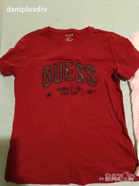 GUESS,оригинална дамска тениска в отлично състояние!, снимка 1