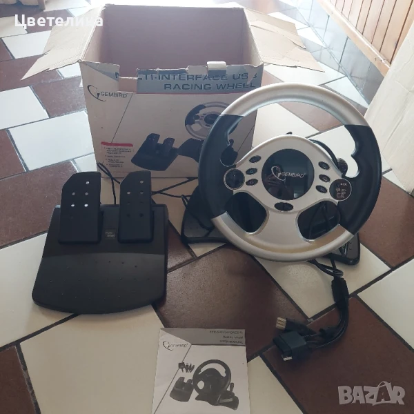 Волан с педали за състезателни игри, снимка 1