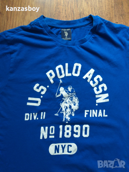 u.s. polo assn - страхотна мъжка тениска ХС, снимка 1