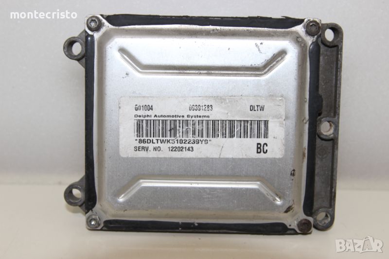 Моторен компютър ECU Opel Astra G (1998-2009г.) 09391283 / 12202143, снимка 1