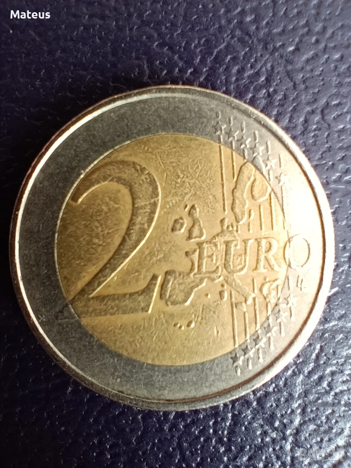 2 euro 2002 Germany с дефект, снимка 1