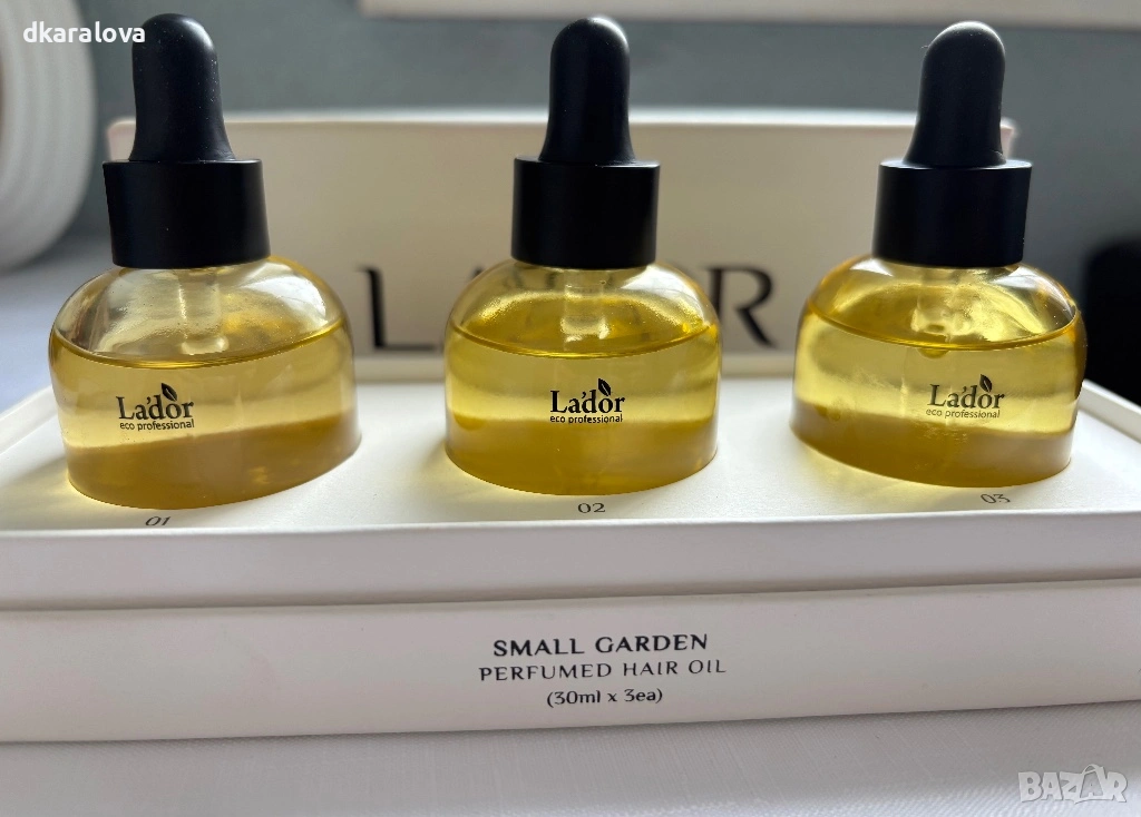 Lador Perfumed Hair Oil Trio Set, снимка 1