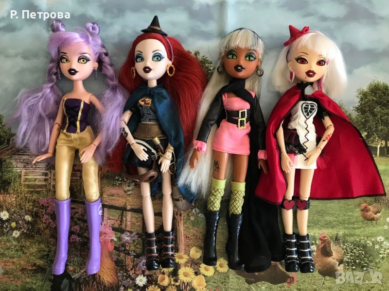 Сет 4 кукли барби Bratzillas, снимка 1