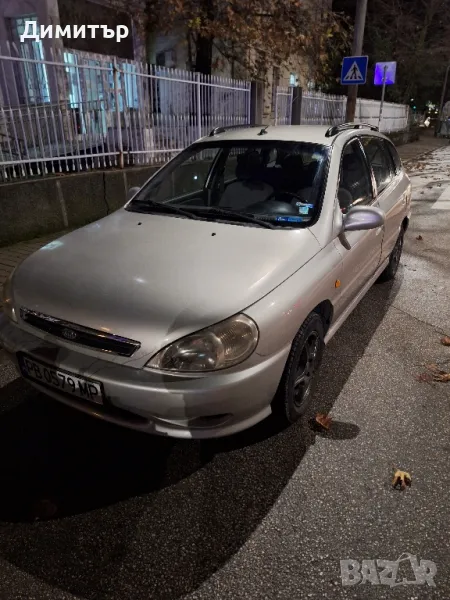 KIA Rio 2002г.1.4  75 к. на газ и бензин, снимка 1