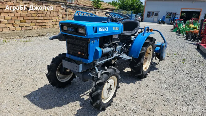 Японски трактор Iseki TX1500F с фреза, 4x4, 15 кс., АграБГ Джолев, снимка 1