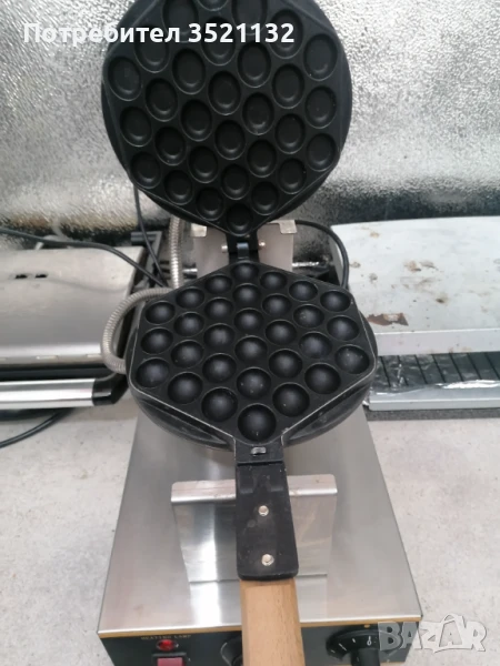 Бъбъл гофретник - профисионален , снимка 1