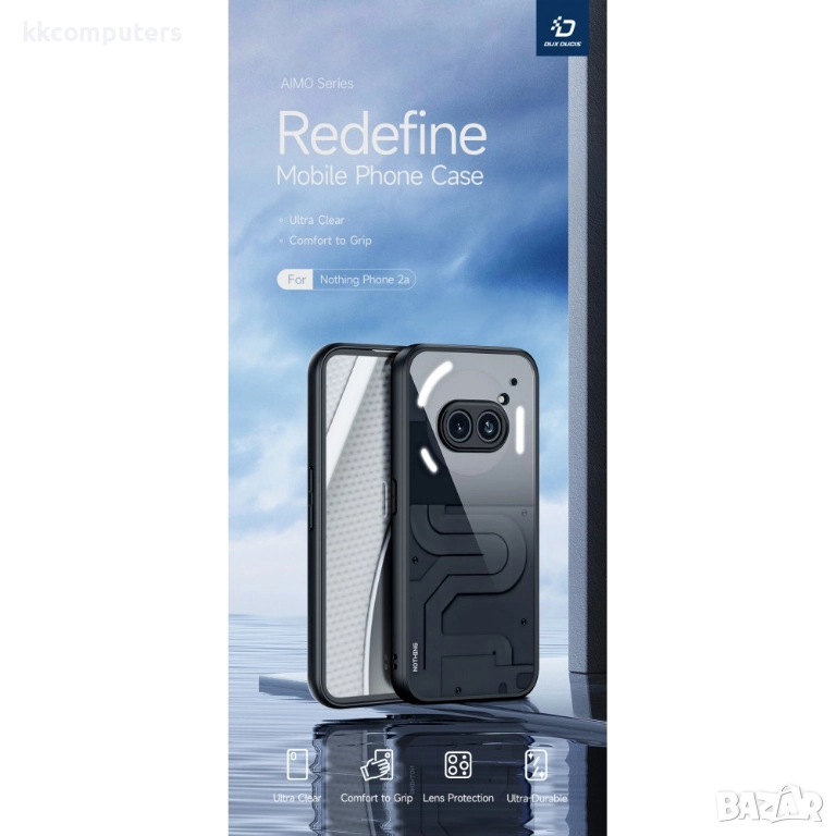 Nothing Phone (2a) Удароустойчив DUX DUCIS PC / TPU Калъф и Протектор, снимка 1