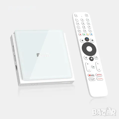 Тв бокс MECOOL KM2 PLUS Deluxe TV Box, снимка 2 - Приемници и антени - 47723927