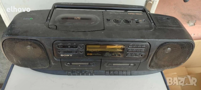 Радиокасетофон SONY CFD-120L, снимка 5 - Радиокасетофони, транзистори - 50612704