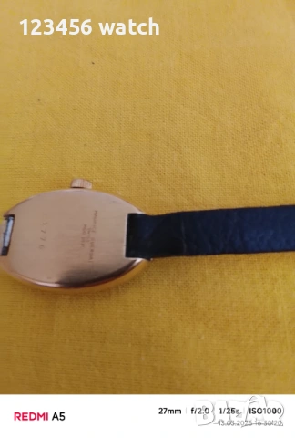 Красив позлатан часовник mauris guerdat, снимка 7 - Антикварни и старинни предмети - 53827803