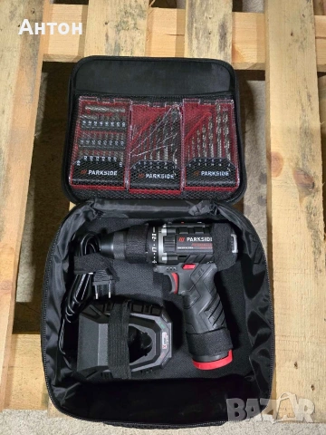 Акумулаторен винтоверт PARKSIDE PBSPA 12 C3, снимка 2 - Винтоверти - 54058143