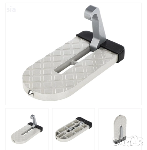 Степенка за кола, помощна, алуминиева, до 200кг, стъпка, за качване, снимка 6 - Аксесоари и консумативи - 39276394