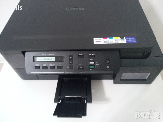 Принтер Brother T525W, снимка 3 - Принтери, копири, скенери - 52143544