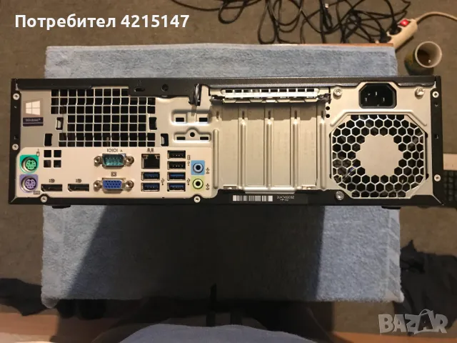 HP Elitedesk 705 G3 SSF,A10-9700 3.50 GH,16 GB(2x8GB)-DDR4 2400T, снимка 3 - Работни компютри - 47042647