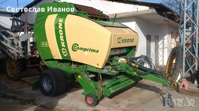 Krone COMPRIMA v 180xc Round baler, снимка 3 - Селскостопанска техника - 50712791