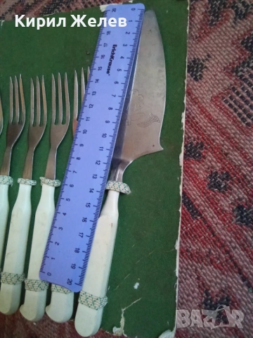 Комплект вилици за торта 22062, снимка 7 - Колекции - 53389400