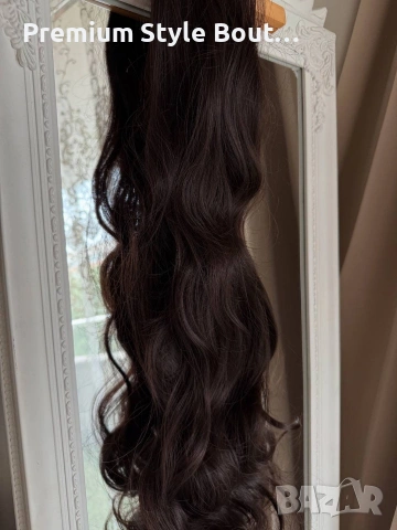 ЕКСТЕНШЪН ОПАШКА Т.КАФЯВ, снимка 3 - Аксесоари за коса - 53709132