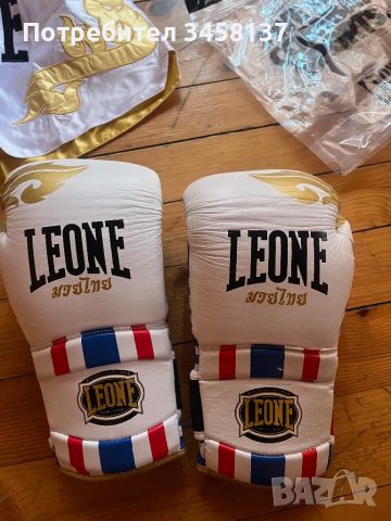 Боксови ръкавици 12oz leone , снимка 1 - Бокс - 45420450