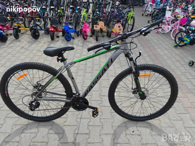 BG Алуминиев велосипед 29" EGBERT сив, снимка 3 - Велосипеди - 54277080