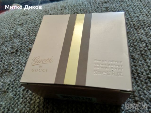 Шише от парфюм заедно с кутията на парфюма Гучи оригинални, снимка 11 - Дамски парфюми - 45222768