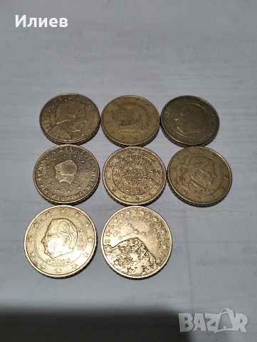 Евро монети , снимка 3 - Нумизматика и бонистика - 53487947