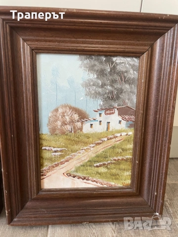 Стари маслени картини, снимка 4 - Други ценни предмети - 54211559