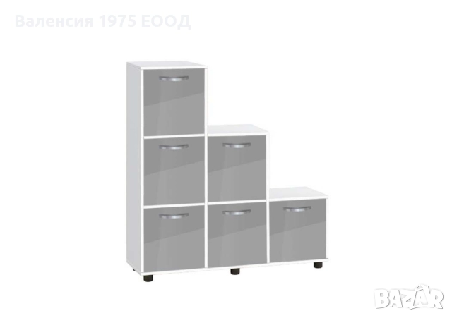 Етажерка Кубо 6 с пет или шест вратички гланц, снимка 18 - Етажерки - 46452990