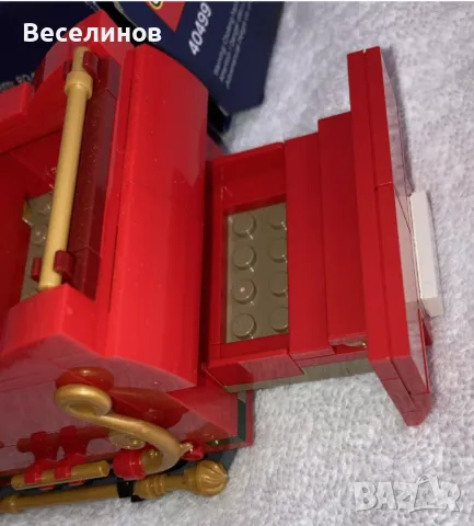 Конструктор LEGO® 40499 Шейната на Дядо Коледа, снимка 8 - Конструктори - 48252513