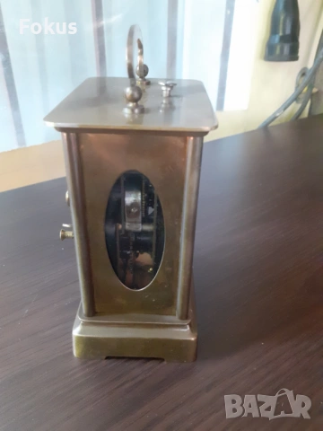 Часовник жокер настолен будилник - Seikosha Tokyo Japan, снимка 5 - Антикварни и старинни предмети - 53277106