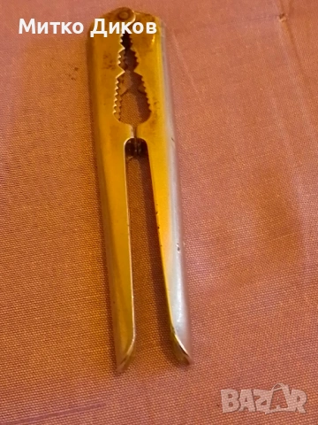 Месингова орехотрошачка от соца, снимка 2 - Колекции - 53499140