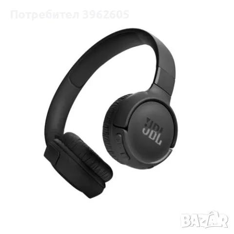 JBL T520 BT BLK Bluetooth слушалки JBLT520BTBLKEU, черен, снимка 1 - Bluetooth слушалки - 47162132