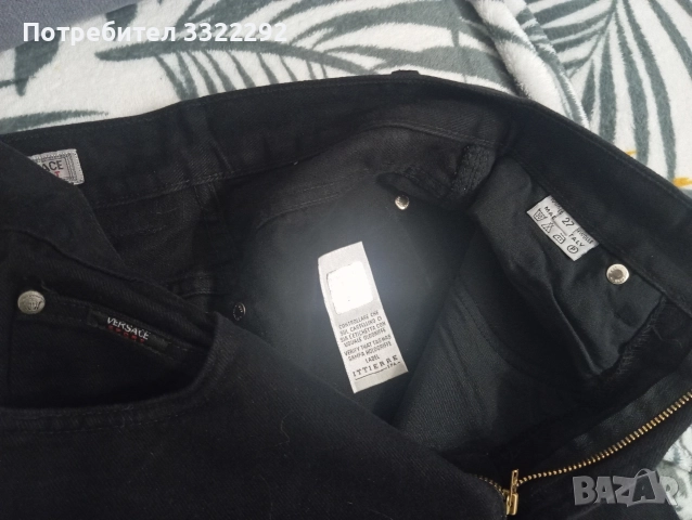 Дамски дънки Versace Sport 27, снимка 6 - Дънки - 52771503
