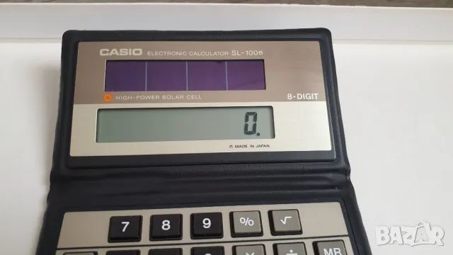 Стара елка Casio SL-100B, снимка 3 - Антикварни и старинни предмети - 47086533