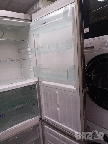 Иноксов комбиниран хладилник с фризер Liebherr Made in Germany с две години гаранция!, снимка 4 - Хладилници - 53867993