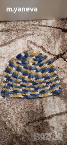 ръчно изплетени топли шапки унисекс, снимка 6 - Шапки - 52873829
