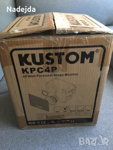 Монитор Kustom kcp4p, снимка 7 - Китари - 46996956