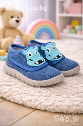 Детски пантофи тип обувки Befado с динозавър - меки, леки и удобни