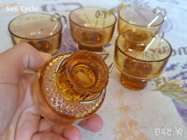 ✅БЪЛГАРСКИ СЕРВИЗ ЗА КАФЕ/ЧАЙ❗, снимка 4 - Сервизи - 53240560