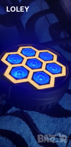 Led Par/Лед прожектор 7/12w Ring, снимка 3 - Друга електроника - 52913230