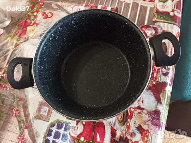 Голяма готварска тенджера , снимка 4 - Съдове за готвене - 53934190