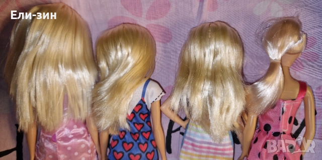 лот 4 нови кукли Барби с рокли и обувки, снимка 6 - Кукли - 52795874