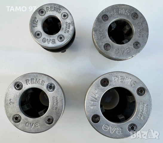 REMS EVA - Винтонарезка 1/2''-3/4''-1''-1 1/4'' като нова!, снимка 4 - Други инструменти - 53145585