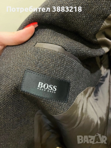 Мъжко сако Hugo Boss, снимка 2 - Сака - 52187429