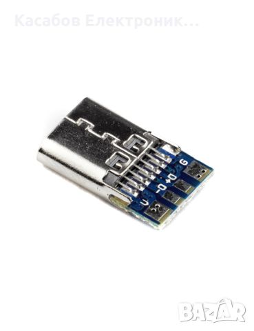 USB-C Женско гнездо USB-C към PCB USB 3.1, снимка 3 - Друга електроника - 46242541