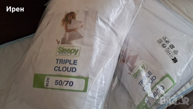 Възглавници Sleepy Triple Cloud, снимка 3 - Възглавници - 53575271